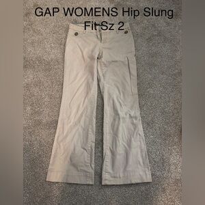 GAP Women's Tan Flare Jeans